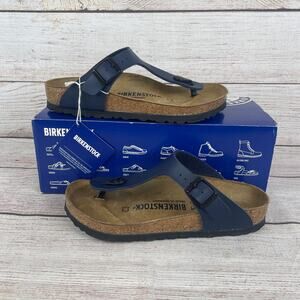 Birkenstock Gizeh Womens EU 36 US 5 Sandals Blue